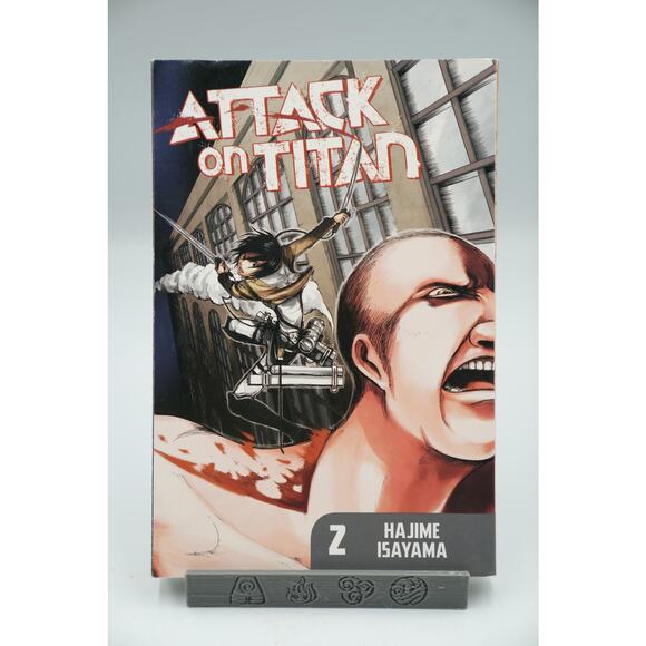 Attack on Titan Vol. 1–2 Manga Set English Kodansha Comics Hajime Isayama - Picture 4 of 7